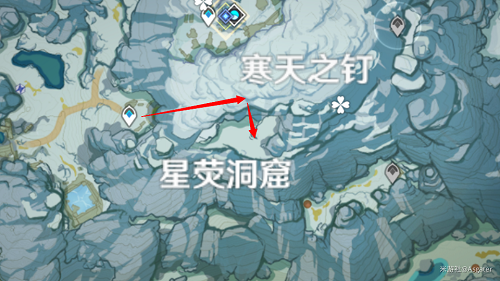 原神雪山石碑位置分布图